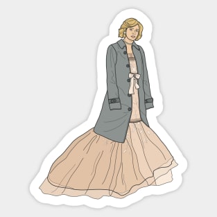 Spencer - Kristen Stewart (Princess Diana) Sticker